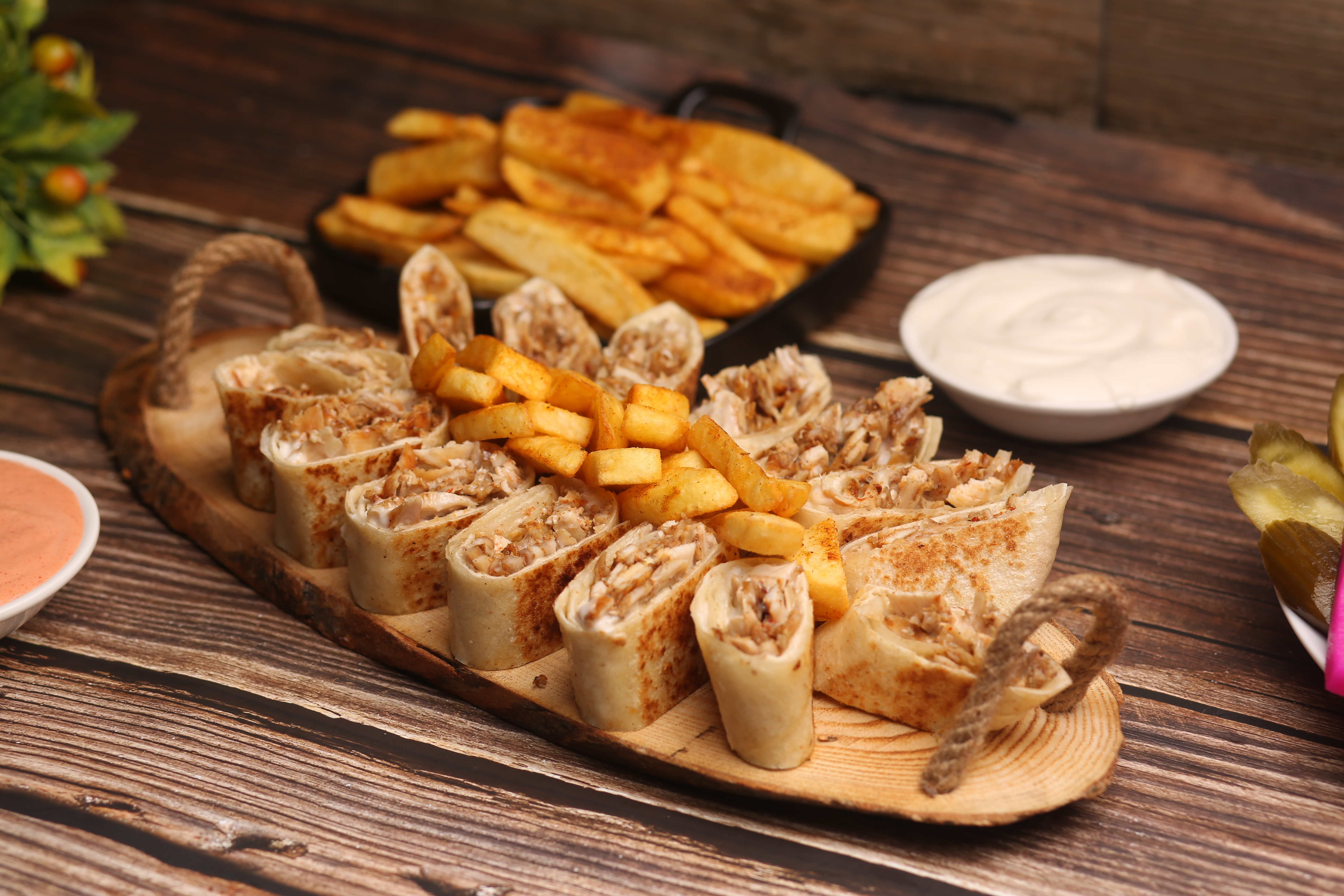 وجبة شاورما عربي دجاج - عادي